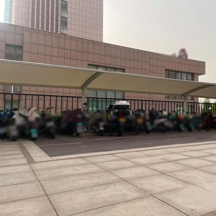 望奎县膜结构电动车棚